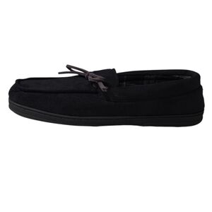 Dearfoams Men's Black Loafer Slippers Size 9/10